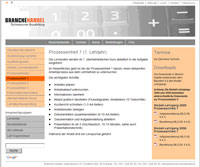 Screenshot der Website branche-handel.ch